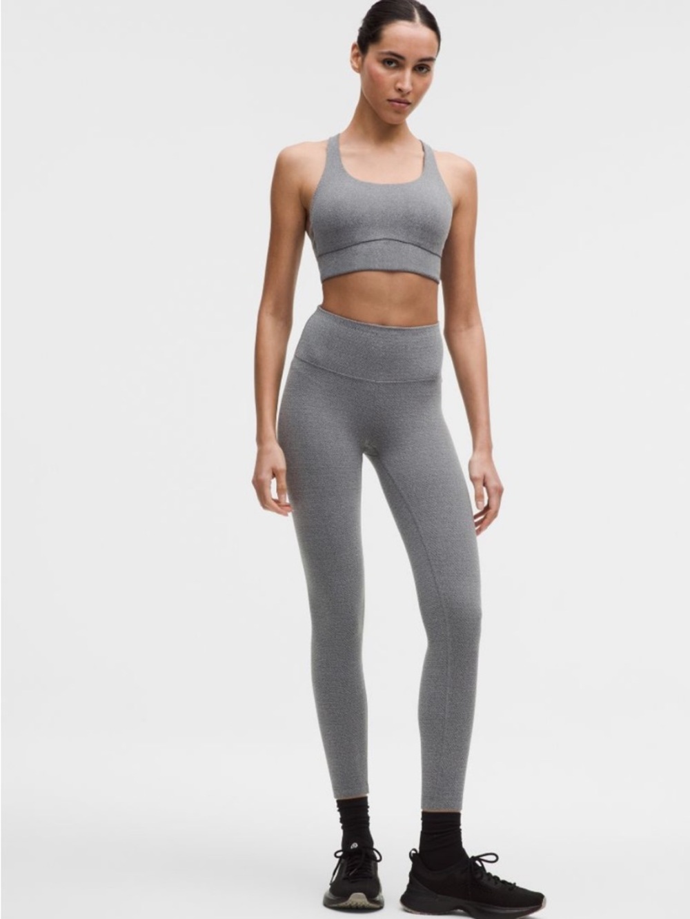 Lululemon Heather Grey Women's Leggings